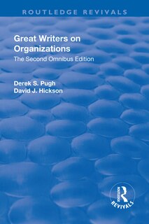 Couverture_Great Writers On Organizations