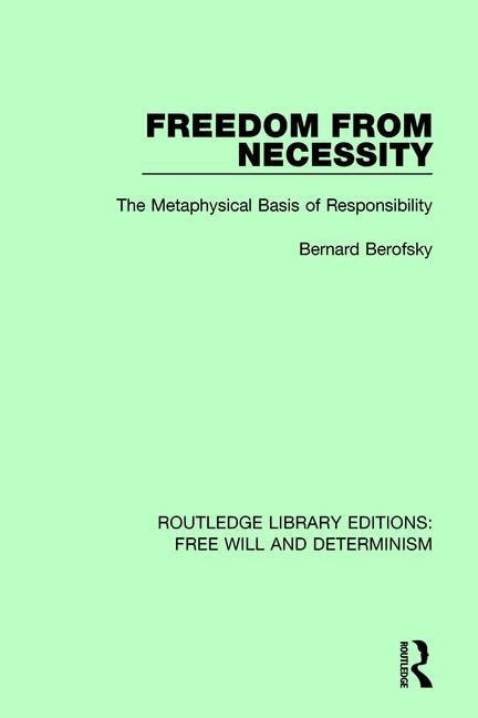 Couverture_Freedom From Necessity