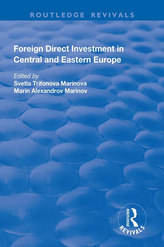 Front cover_Foreign Direct Investment In Central And Eastern Europe