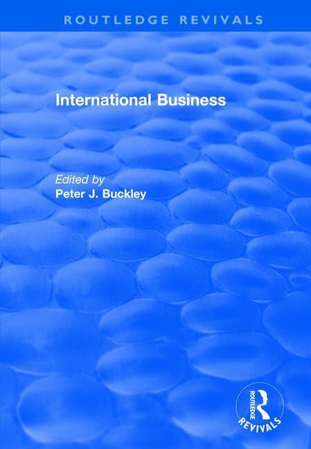Front cover_International Business