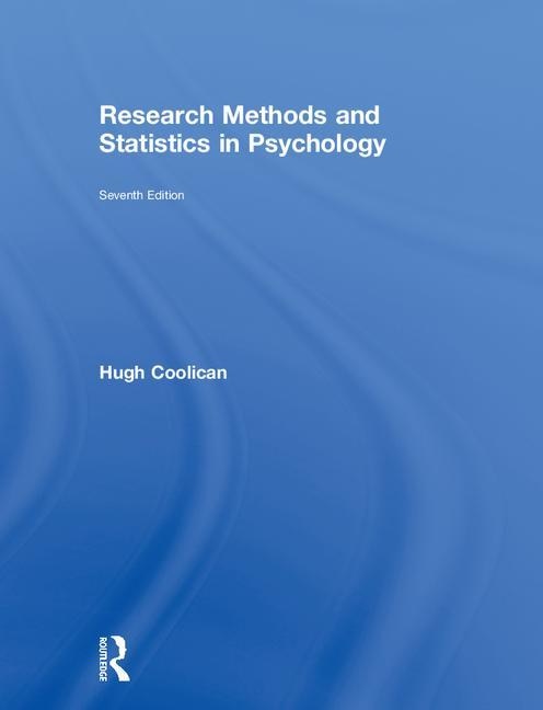 Couverture_Research Methods And Statistics In Psychology