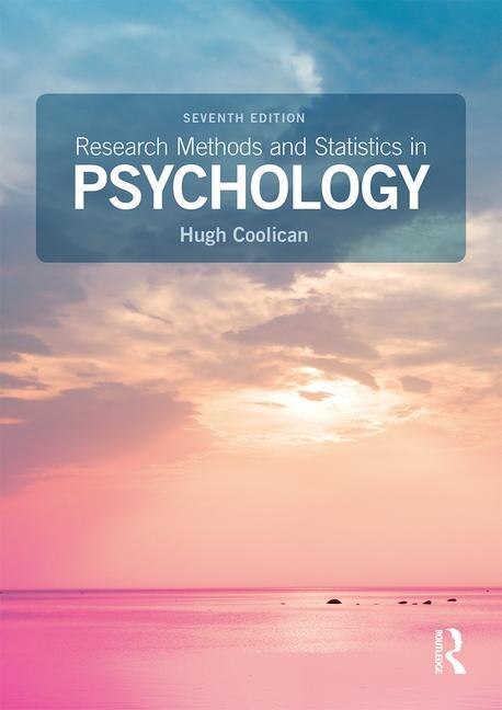 Front cover_Research Methods And Statistics In Psychology