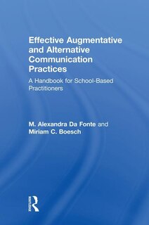Couverture_Effective Augmentative And Alternative Communication Practices
