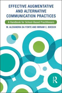 Couverture_Effective Augmentative And Alternative Communication Practices