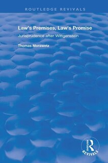 Couverture_Law's Premises, Law's Promise