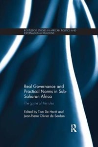 Couverture_Real Governance And Practical Norms In Sub-saharan Africa