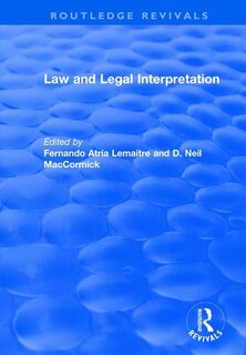 Front cover_Law And Legal Interpretation