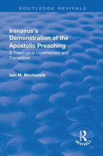 Couverture_Irenaeus's Demonstration Of The Apostolic Preaching