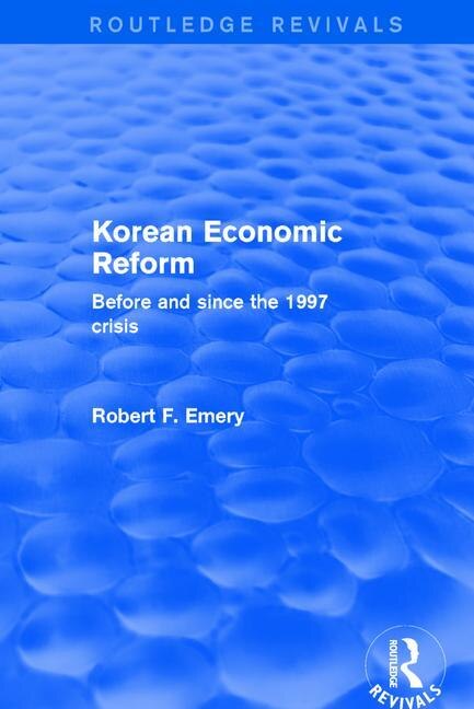 Front cover_Korean Economic Reform