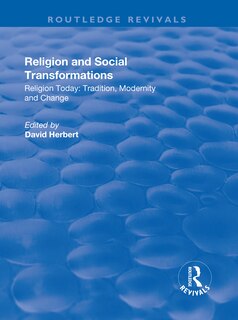 Couverture_Religion And Social Transformations