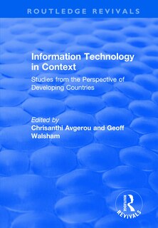 Front cover_Information Technology In Context