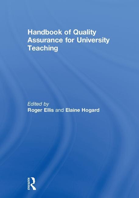 Front cover_Handbook Of Quality Assurance For University Teaching