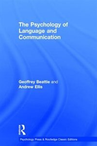 Front cover_The Psychology Of Language And Communication