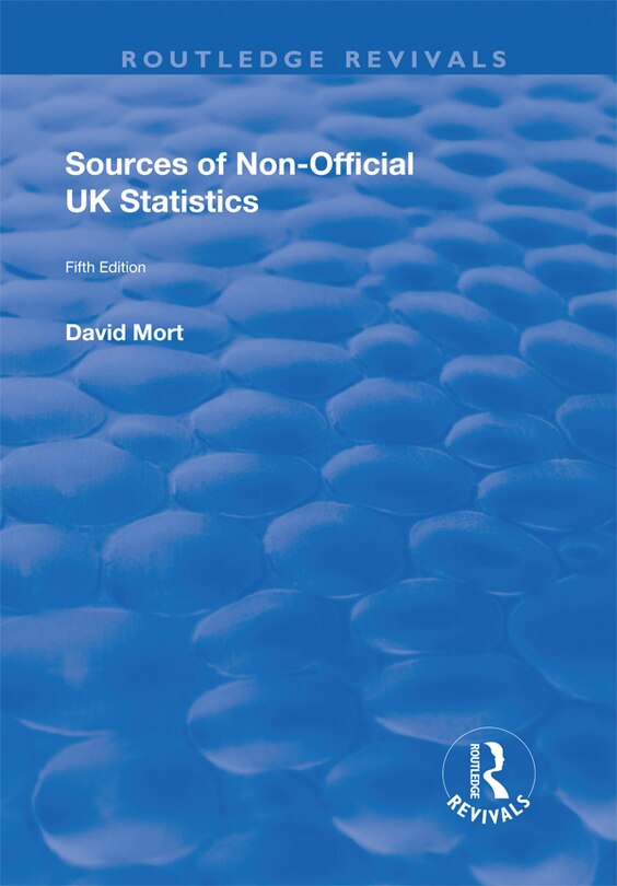 Front cover_Sources Of Non-official Uk Statistics