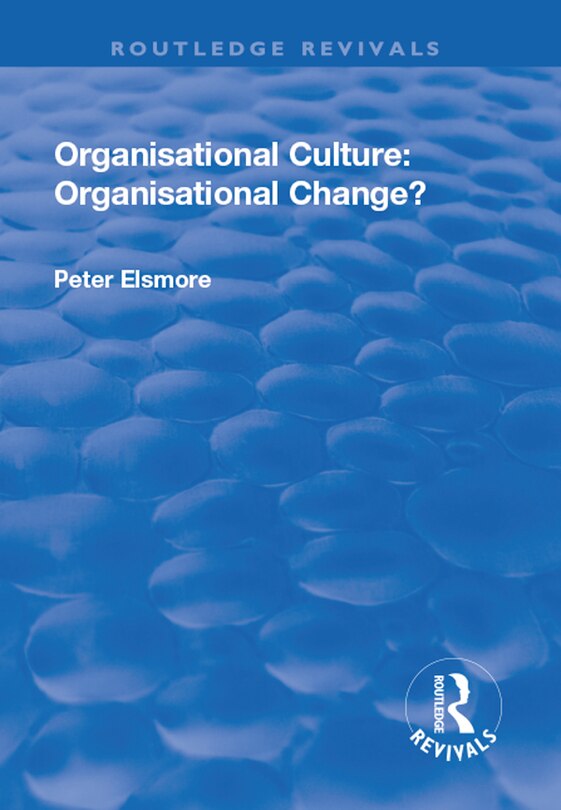 Couverture_Organisational Culture