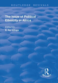 Front cover_The Issue of Political Ethnicity in Africa