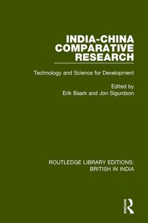 Front cover_India-china Comparative Research