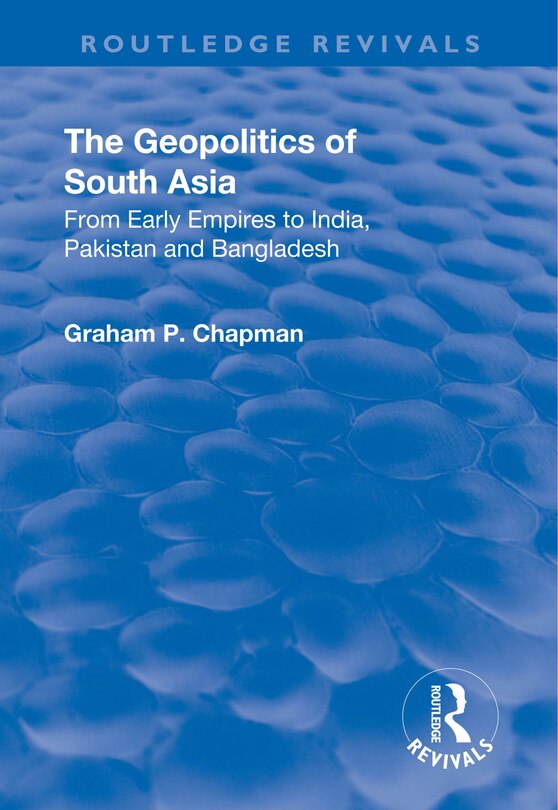 Couverture_The Geopolitics of South Asia