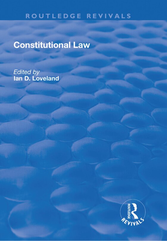 Front cover_Constitutional Law