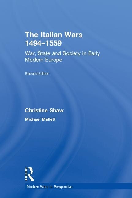 Front cover_The Italian Wars 1494-1559