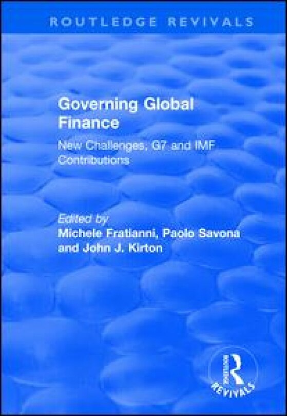 Front cover_Governing Global Finance