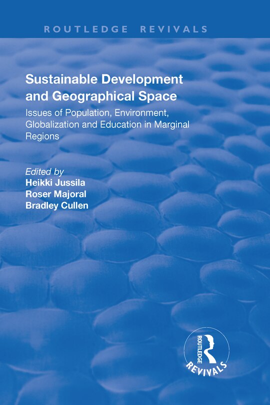 Couverture_Sustainable Development And Geographical Space