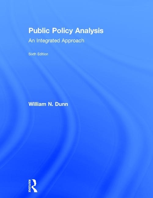 Couverture_Public Policy Analysis