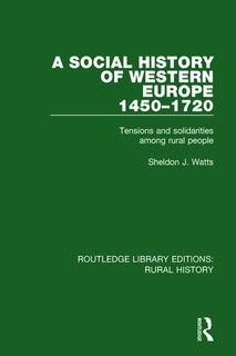 Front cover_A Social History of Western Europe, 1450-1720