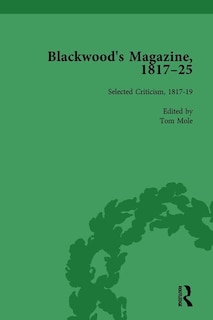 Couverture_Blackwood's Magazine, 1817-25, Volume 5