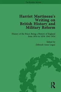 Couverture_Harriet Martineau's Writing On British History And Military Reform, Vol 5