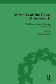 Couverture_Diary of Queen Charlotte, 1789 and 1794
