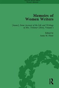 Front cover_Memoirs Of Women Writers, Part I, Volume 3