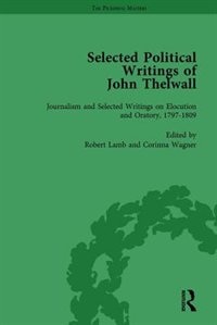 Front cover_Selected Political Writings of John Thelwall Vol 3