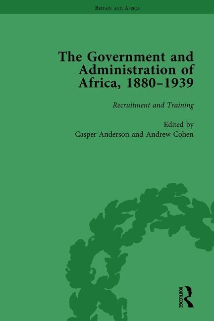 Front cover_The Government And Administration Of Africa, 1880¿1939 Vol 1
