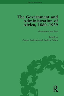 Front cover_The Government And Administration Of Africa, 1880-1939 Vol 2