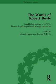 Couverture_The Works of Robert Boyle, Part II Vol 7