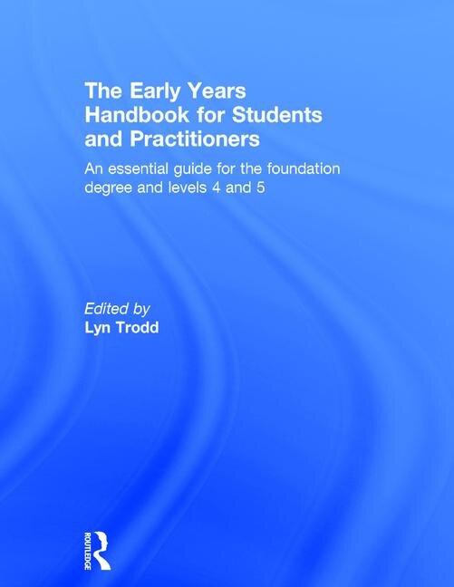 Couverture_The Early Years Handbook For Students And Practitioners
