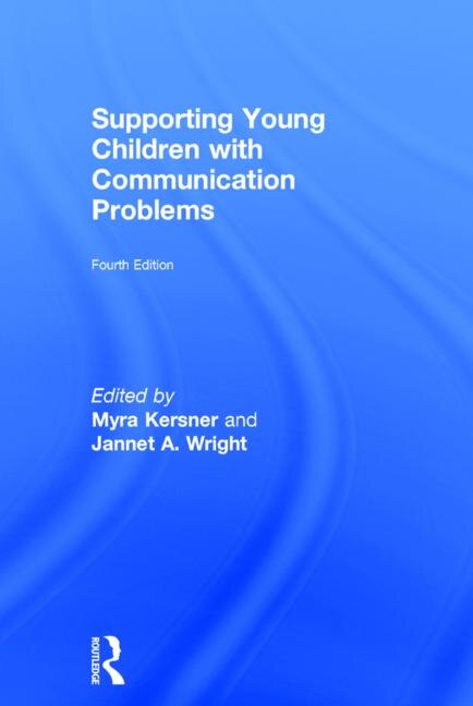 Couverture_Supporting Young Children With Communication Problems