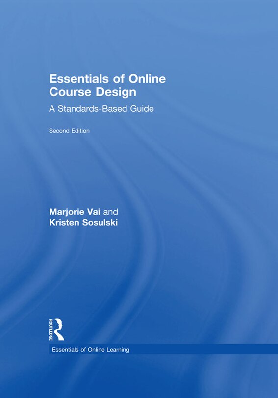 Front cover_Essentials Of Online Course Design