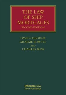 Front cover_The Law Of Ship Mortgages