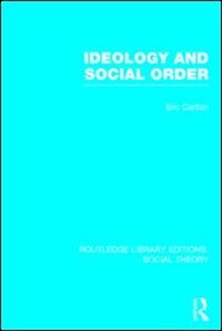 Couverture_Ideology and Social Order
