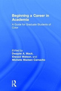 Front cover_Beginning A Career In Academia