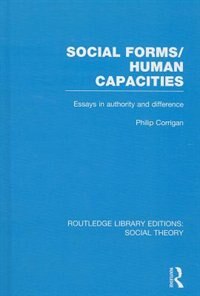 Couverture_Social Forms/Human Capacities (RLE Social Theory)