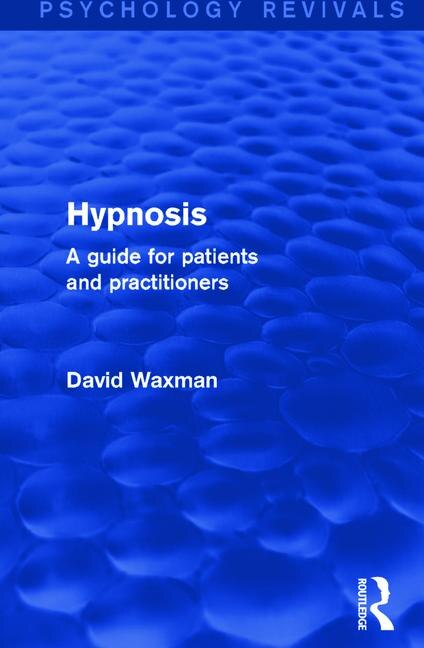Front cover_Hypnosis (Psychology Revivals)