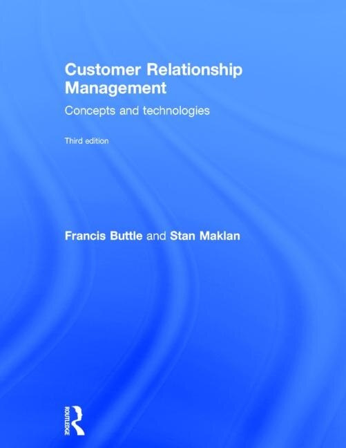 Front cover_Customer Relationship Management