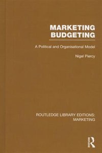Front cover_Marketing Budgeting (rle Marketing)