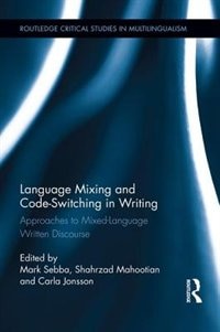 Front cover_Language Mixing And Code-switching In Writing