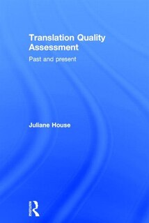 Front cover_Translation Quality Assessment