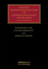 Front cover_Private International Law Of Reinsurance And Insurance