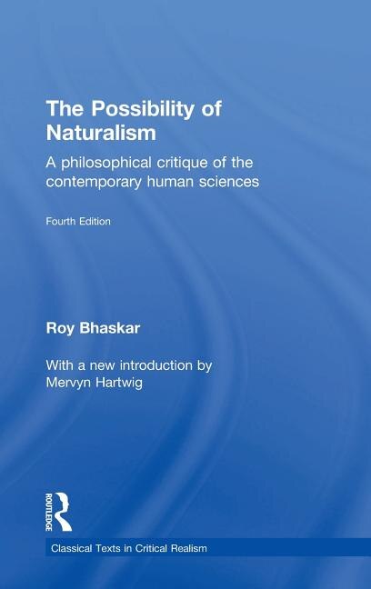 Front cover_Possibility of Naturalism